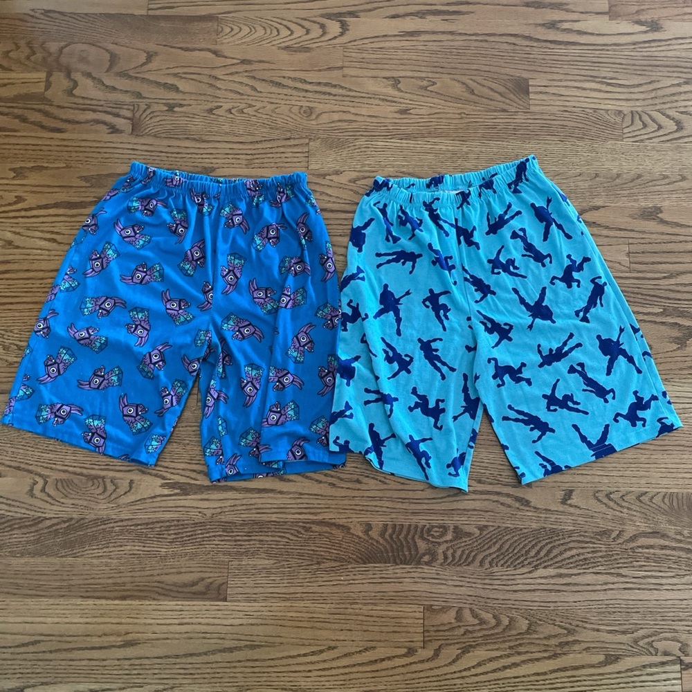 Boys Fortnite Pajama Shorts - Set of 2